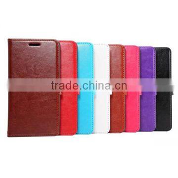 High Quality pu Leather Wallet Card Slot Holder Flip Case for Samsung S6 Edge, Flip Leather Case photo-6