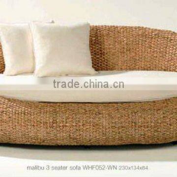2012 Egg Shape Relax Sofa Set /living Room Furniture/2012 Water Hyacinth Rattan Sofa Set photo-1
