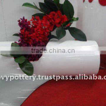 AAU New design fiberglass planter, fiberglass pot, FRP flower pot