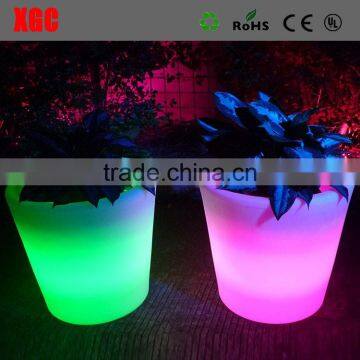 High Quality Lighting Tall Decorative Colored Led Light Flower Pot GD101 photo-4