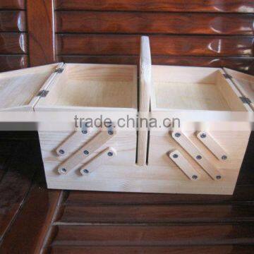 Modern Wood More Drawers Jewelry Mini Box photo-3