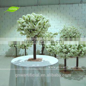 GNW 4ft white table centerpieces indian wedding chandelier centerpieces with cherry blossom for weddings