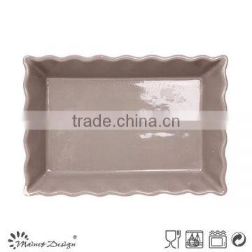 Cheap Ceramic Professional Bakeware,High Quality Square Stoneware Bakeware photo-4