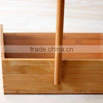 Bamboo Long Handle Dustpan
