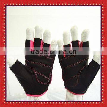 Women Fingerless Workout Gloves photo-3