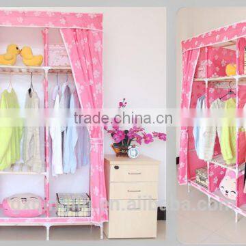 factory price eo-friendly oxford collapsible folding wardrobe