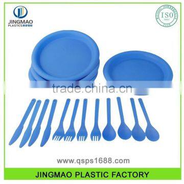 Plastic Picnic Plate Set