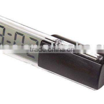 plastic LCD Clock