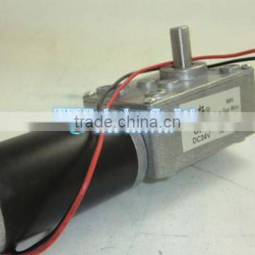 GW31ZY DC24V 15r/min Rated Speed 11r/min Rated Torque 30kg.cm 1.2A Worm Gear Motor Tank Model Drive Motor Robot Model photo-2