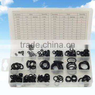 225 pcs rubber O- ring assortment Hardware sets