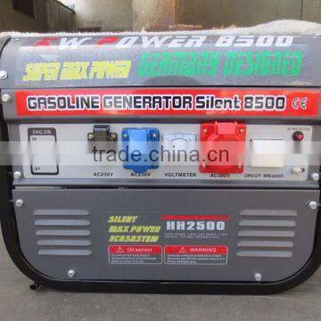Three Phase Aluminium Swiss Kraft Style Power 7500w Gasoline Generator photo-2