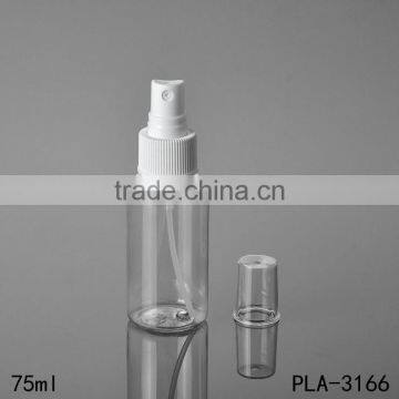 Hot Products Different Size Round Shoulder Clear Pet Plastic Bottle Spray Head Cosmatic Water Toner Perfume Plastic Spray Bottle photo-2