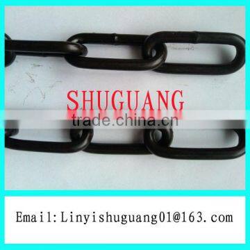 Electric Galvanized Black DIN763 Link Chain,Black Painted DIN763 Link Chain