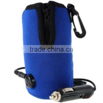 New Portable 12V in Car Auto Travel Baby Food Milk Water Bottle Cup Warmer Heater photo-2