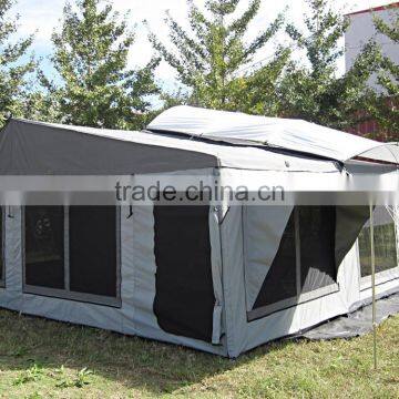 New outdoor equipment camper trailer tent with annex