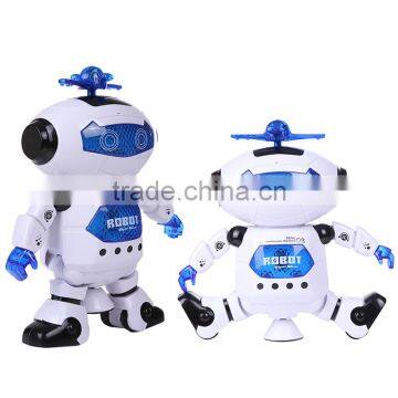 L00155 2017 Hot Sale Kids Plastic Toys Super Robot Soldier Powerful Rotary Function Music With Light photo-2