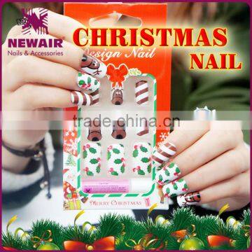 NEWAIR Popular Full Cover Christmas Free Fake Nails photo-2