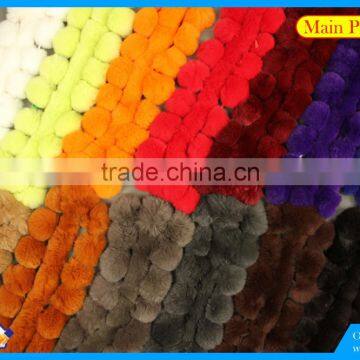 High Quality Knitted Rex-Rabbit Scarf photo-6