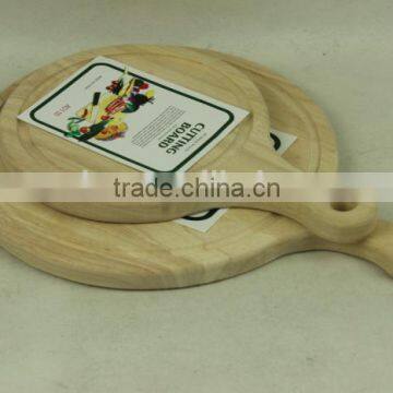 Handmade Wooden Plate Rounded Plate photo-2