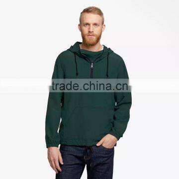 Pullover Style Waterproof Winder Water Resistant Nylon Windbreaker Jacket photo-2