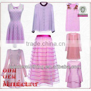 Hot Sale Trendy Cute Factory Price Cheap Ladies' Asian Clothing