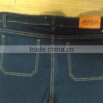 GZY Stock Lots Wholesale Plain Lady Jeans From China With Tassels photo-5