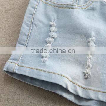 GZY Direct Sell Price Mogi Lady Jean Shorts High Quality Wholesale China 2017 Fashion and Slim Summer Style photo-4