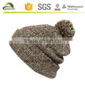 Custom Beanie Hat With Pom Pom/beanie Hats With Yarn Balls photo-2