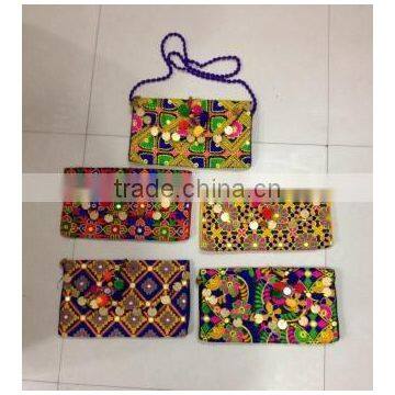 Handmade Ladies Fabric Clutch Purses photo-3