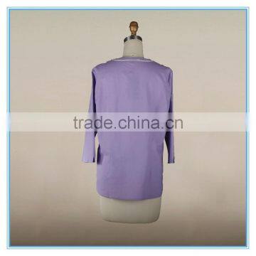 Fashion Cutting Plus Size Women Clothing Cotton Sarees Blouse Designs photo-2