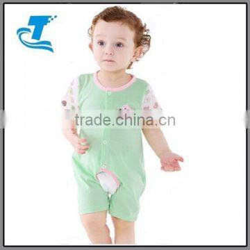 new arrival cute infant wear summer breathable baby animal romper