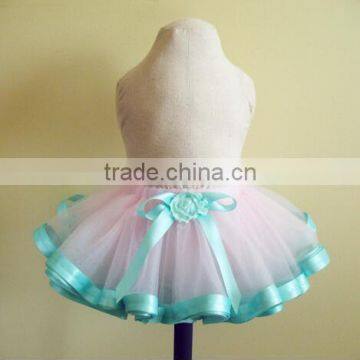 Wholesale Cute Girls Fluffy Ruffle Pettiskirts Baby Chiffon Tutu Dress Skirts Clothing photo-2