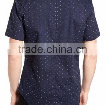 Tiny Striped Men's Dress Shirt/custom Shirt/ Made in China photo-2