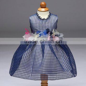 New Year Baby Girl Dresses Flower Printed Kids Dress Wholesale Children's Colthing#L9062XZ photo-2