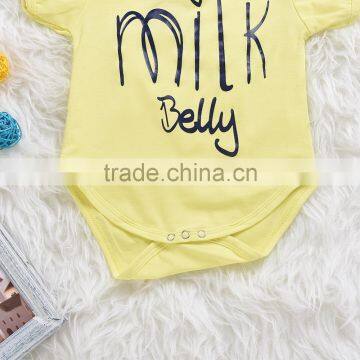 S60682 Hot Style Cotton Jumpsuit Climb Clothes Shorts Sleeve for Baby Childs photo-3