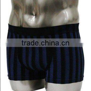 Wholesale men seamless underwear stripe boxer short