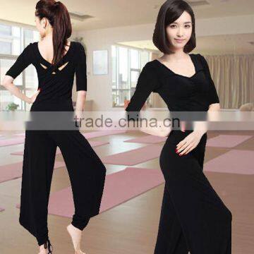 Custom Big 10% Discount European Style Chantilly and Elegant Yoga Design Fitness Uniforms Wholesale photo-3