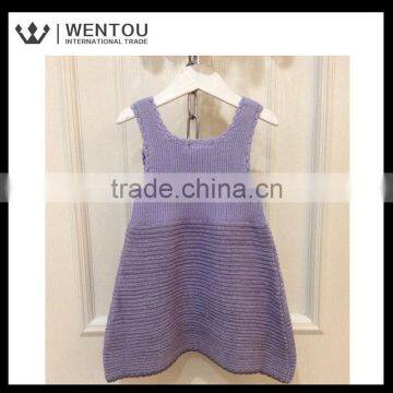 Latest Designs Classy Comfortable Kid Sweater Dress photo-3