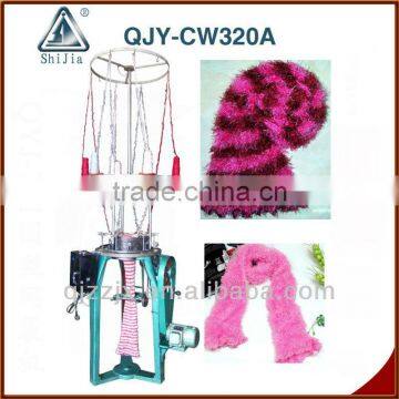 Cable scarf knitting machine