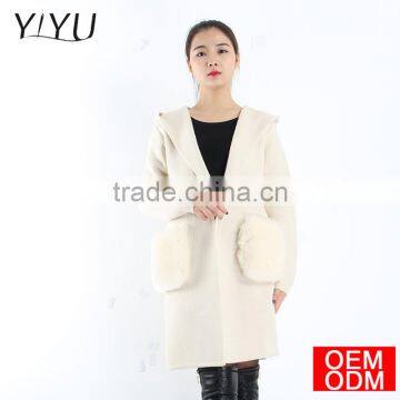 2017 Winter Women Heavy Cardigan With a Hood photo-5