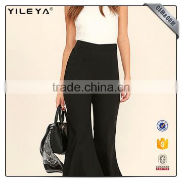 New model long wide leg pants for women,custom chinese women's pants