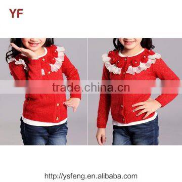 Hand Knitted Girls Cardigan photo-6