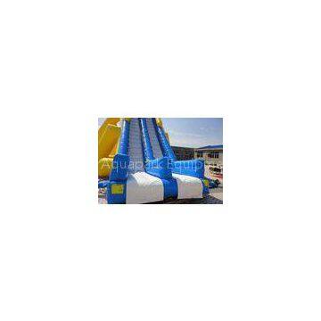 Big Inflatable Commercial Water Slides , Children Amusement Park Water Slides For Holiday Resort