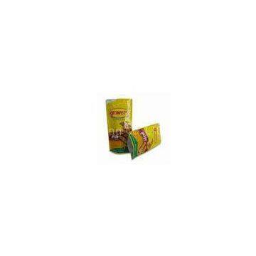 Foil Barrier 3 Side Seal Pouch Metalized Film Packaging For Dry Fruit