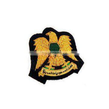 Libyan Polis cap badge