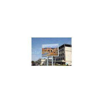 Energy Saving Outdoor P10 LED Sign Display 10mm CE / ROHS Standard