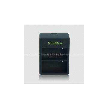 Neopine Dual Battery Charger for GoPro 3