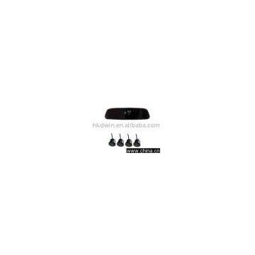 Rear view mirror parking sensor