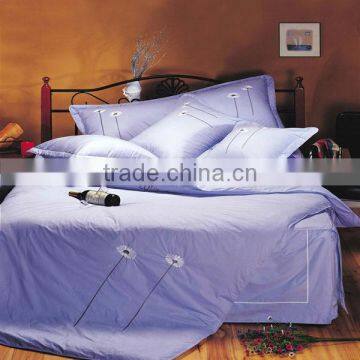 new solid 100% cotton bed sheet