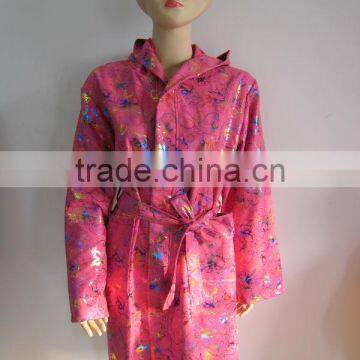 Luxury Microfiber Printed Bathrobe